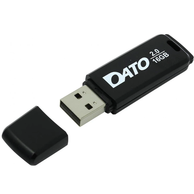USB флеш накопитель Dato 16GB DB8001 Black USB 2.0 (DB8001K-16G) - Фото 2 USB флеш накопитель Dato 16GB DB8001 Black USB 2.0 (DB8001K-16G) - изображение 2
