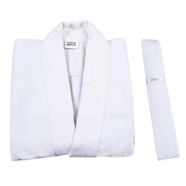Кімоно дзюдо Combat, біле, 16oz, 160 см - Фото 3 Кімоно дзюдо Combat, біле, 16oz, 160 см - изображение 3