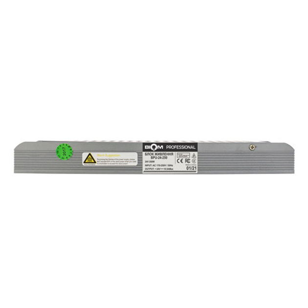 Блок питания BIOM Professional DC24 250W BPU-24-250 10.5А - изображение 2