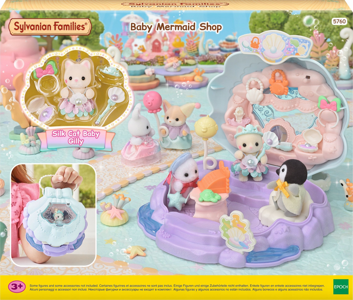 Zestaw Sylvanian Families Epoch Sklepik malych Syrenek (5054131057605) - obraz 1