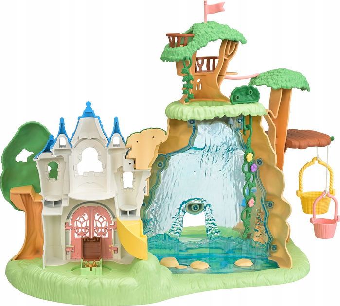 Zestaw Sylvanian Families Epoch Wyspa z wodospadem Secret Forest (5054131057612) - obraz 2