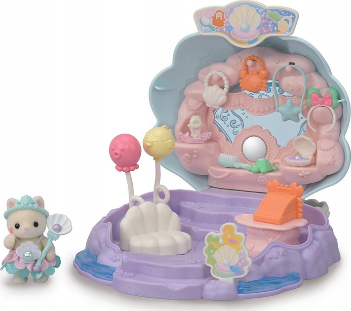 Zestaw Sylvanian Families Epoch Sklepik malych Syrenek (5054131057605) - obraz 2