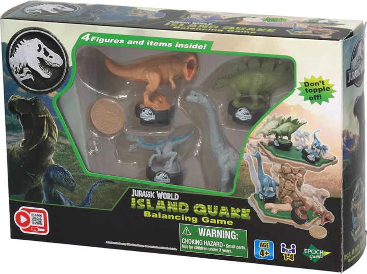 Zestaw Epoch Games Jurassic World Island Quake (5054131075111) - obraz 1