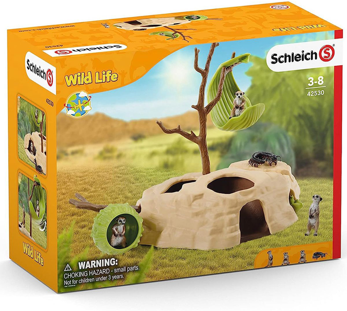 Zestaw Schleich surykatka skolopendra (4059433514611) - obraz 1