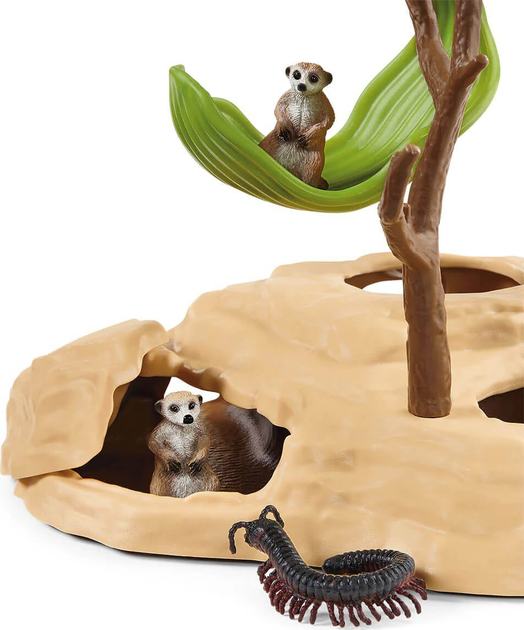 Набір Schleich suricat suricat scolopendra (4059433514611) - зображення 3