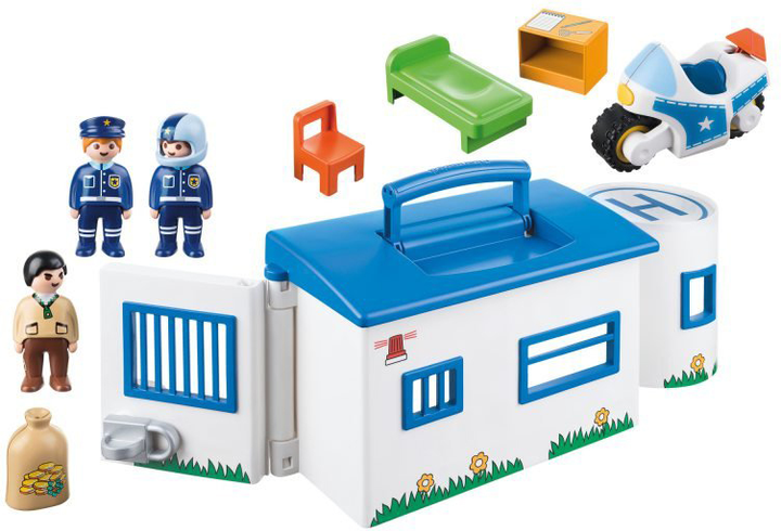 Набір Playmobil Портативна поліцейська дільниця (4008789093820) - зображення 3