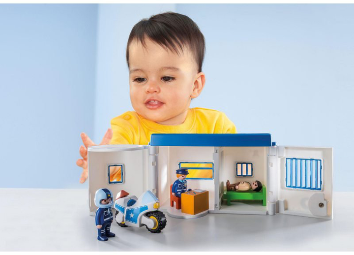 Набір Playmobil Портативна поліцейська дільниця (4008789093820) - зображення 4
