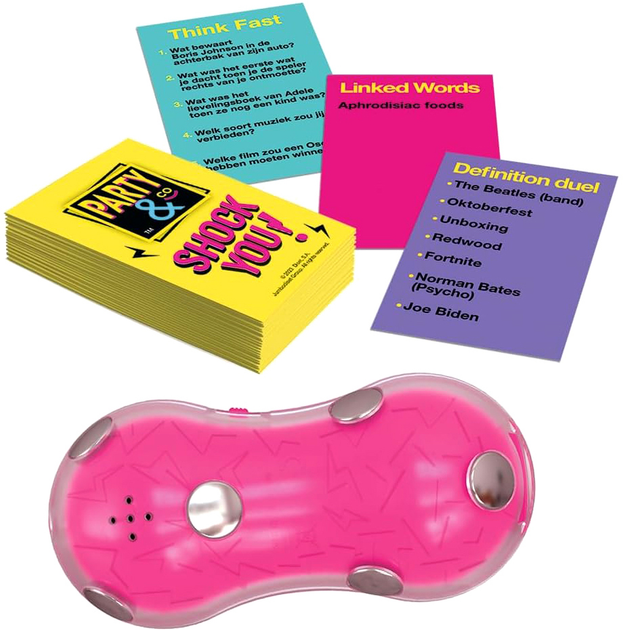 Gra planszowa Tm Toys Jumbo Party Co Shock you (5904754608428) - obraz 4