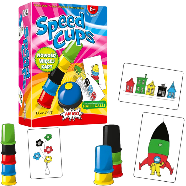 Gra planszowa Egmont Speed Cups (5903707560615) - obraz 3