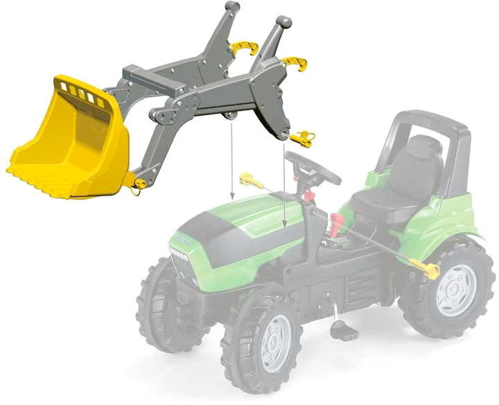 Łyżka do traktora Rolly Toys Junior 3-8 lat (4006485409334) - obraz 3