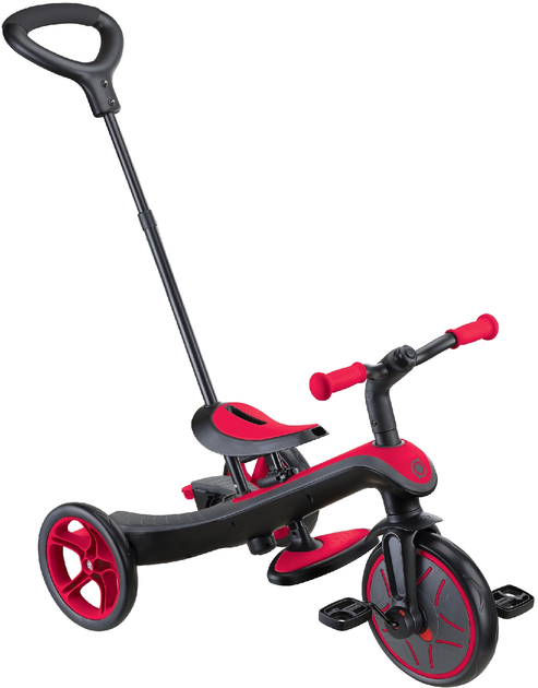 Велосипед дитячий триколісний Globber Explorer Trike 4 в 1 Червоний (634-102) - зображення 7