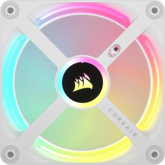 Вентилятор Corsair iCUE Link QX120 RGB PWM White (CO-9051005-WW) Білий - изображение 1