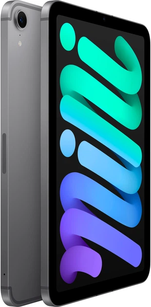 Планшет Apple iPad mini 2024 Wi-Fi + Cellular 512GB Space Gray (MYHC3NF/A) - зображення 3