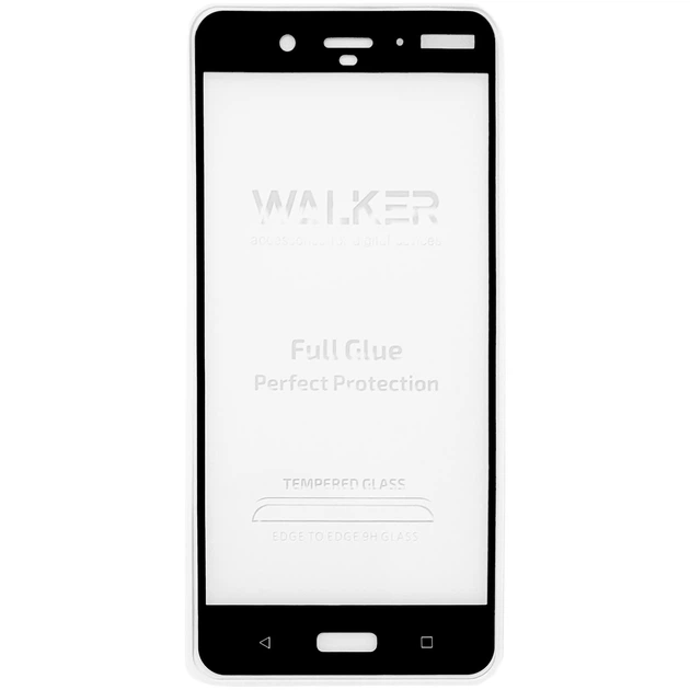 Защитное стекло Walker 3D Full Glue для Nokia 8 Black - Фото 2 Защитное стекло Walker 3D Full Glue для Nokia 8 Black - изображение 2
