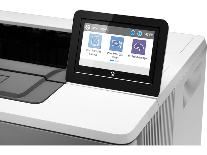 Принтер HP LaserJet Managed E50145dn / Лазерная монохромная печать / 1200x1200 dpi / A4 / 43 стр/мин / Ethernet, USB 2.0 б/у - Фото 3 Принтер HP LaserJet Managed E50145dn / Лазерная монохромная печать / 1200x1200 dpi / A4 / 43 стр/мин / Ethernet, USB 2.0 б/у - изображение 3