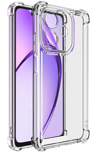 Протиударний силіконовий чохол Anti Shock для Oppo A3x Прозорий (64705) - Фото 1 Протиударний силіконовий чохол Anti Shock для Oppo A3x Прозорий (64705) - изображение 1