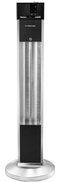 Инфракрасный обогреватель Trotec IRS 2000 E 2000 W Silver/Black (1410003920) - изображение 1