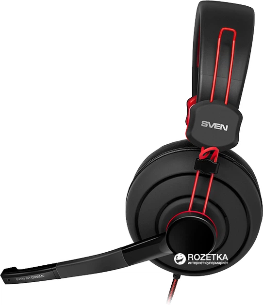 Наушники Sven AP-G888MV Black-Red - изображение 3