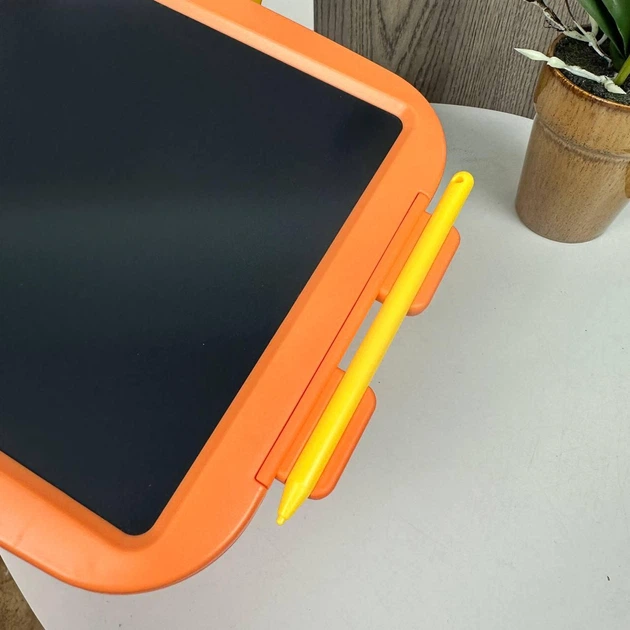 Детский планшет для рисования lcd Dnboer доска для художества детская с медведем 12 дюймов оранжевый (7014Р) - Фото 4 Детский планшет для рисования lcd Dnboer доска для художества детская с медведем 12 дюймов оранжевый (7014Р) - изображение 4