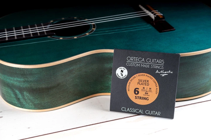 Струны для классической гитары Ortega Custom Authentic Regular Nylon NYA44N Normal Tension (R128064) - Фото 3 Струны для классической гитары Ortega Custom Authentic Regular Nylon NYA44N Normal Tension (R128064) - изображение 3