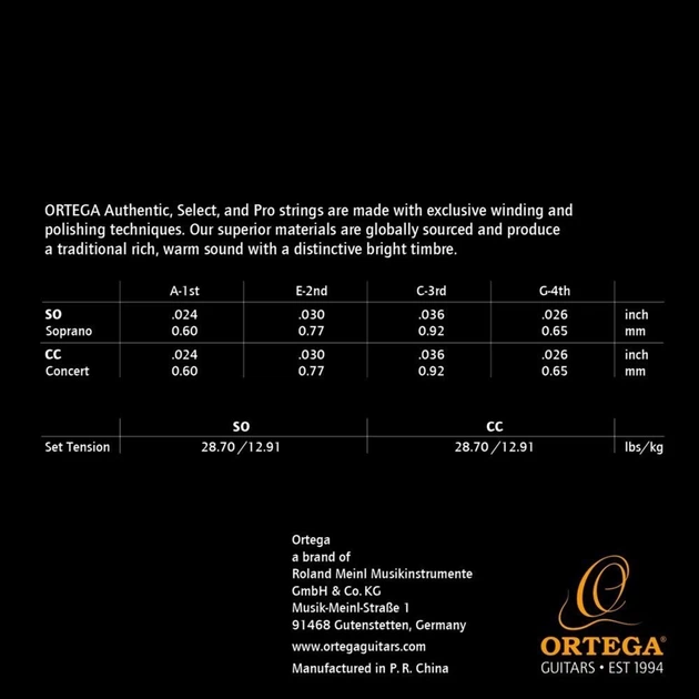 Струны для укулеле сопрано Ortega Custom Authentic Clear Nylon UKA-SO (R127678) - Фото 2 Струны для укулеле сопрано Ortega Custom Authentic Clear Nylon UKA-SO (R127678) - изображение 2