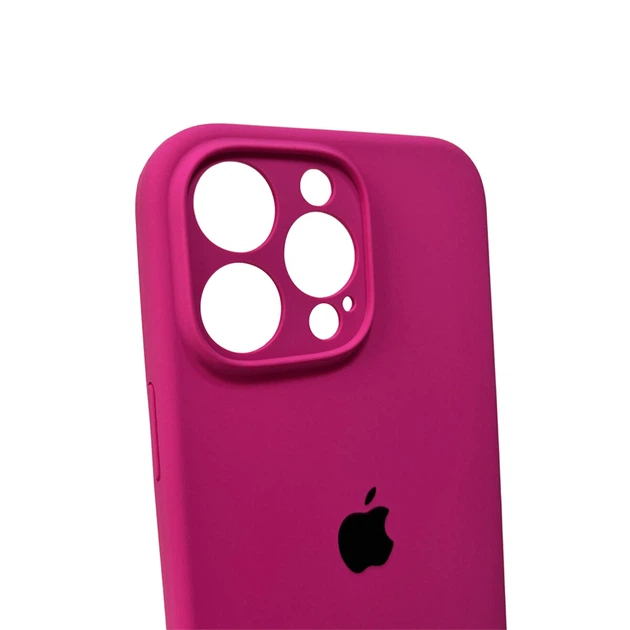 Чохол для смартфона Silicone Full Case AA Camera Protect for Apple iPhone 16 Pro 32,Dragon Fruit (FullAAi16P-32) - изображение 6