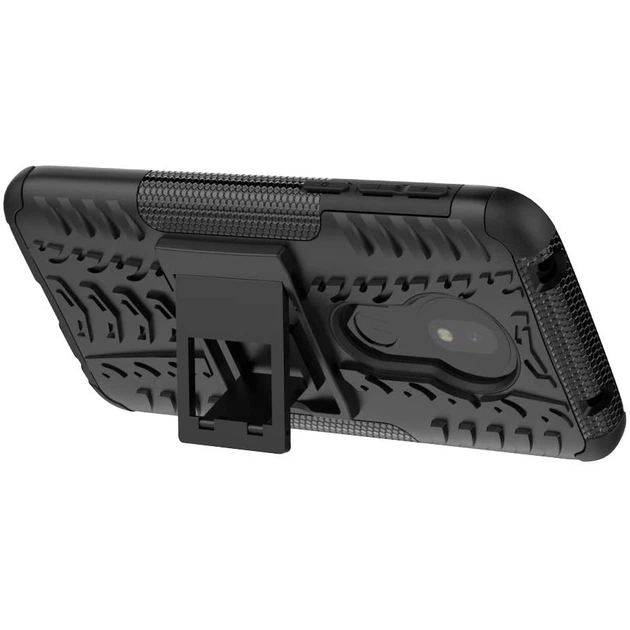 Чехол Armor Case для Motorola Moto G7 Play Black - Фото 8 Чехол Armor Case для Motorola Moto G7 Play Black - изображение 8