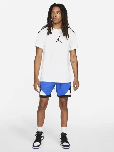 Футболка довга чоловіча Nike Jordan Jumpman Air Dri-Fit Crew CW5190-102 S Біла (0195238680787) - Фото 3 Футболка довга чоловіча Nike Jordan Jumpman Air Dri-Fit Crew CW5190-102 S Біла (0195238680787) - зображення 3