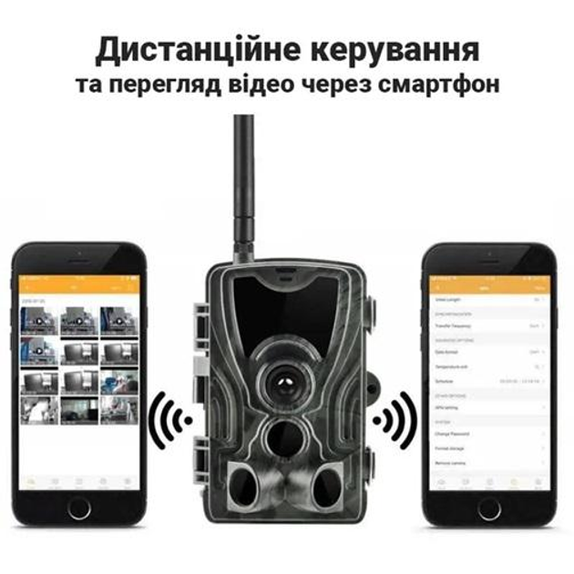 4G Фотопастка, мисливська камера Suntek HC-801 PLUS, 30MP, з підтримкою live програми в онлайн режимі огляд 120 ° IP65 - зображення 2
