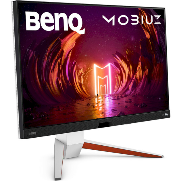 Монітор 27" BenQ EX2710U IPS 4K/144Hz/1ms/2xHDMI/DP/USB-hub/HAS/White (9H.LKTLA.TBE) - зображення 2