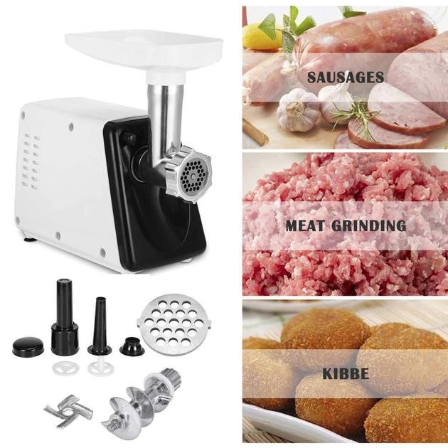 Электрическая мясорубка Sokany SK-312 2500 Вт Белая - изображение 2