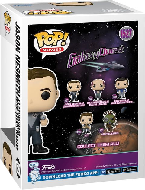 Figurka Funko Pop Movies: Galaxy Quest - Jason Nesmith as Commander Peter Qunicy Taggart 9.5 cm (889698759700) - obraz 3