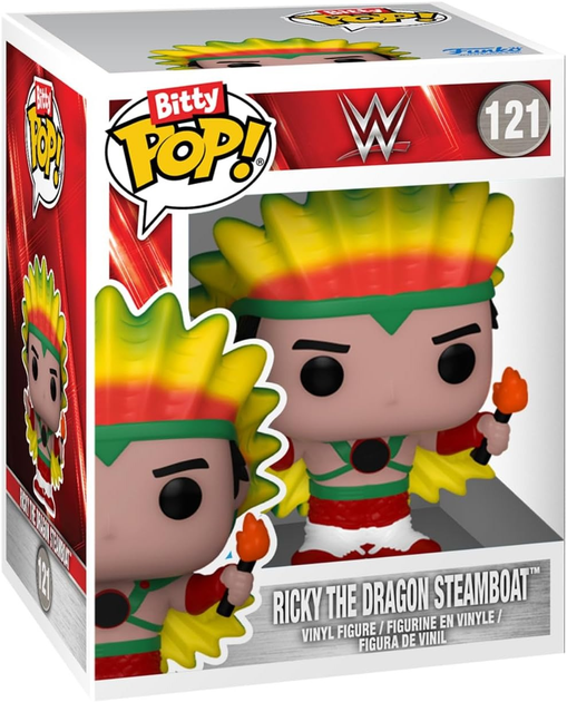 Набір фігурок Funko Bitty Pop WWE - Дасті Роудс 3.5 см 4 шт (889698754620) - зображення 4