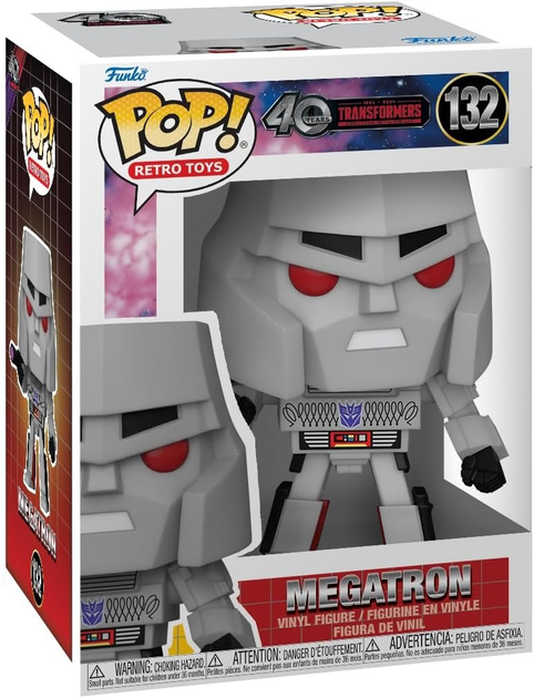 Figurka Funko Pop Retro Toys: Transformers - Megatron 9.5 cm (889698809863) - obraz 1