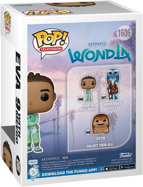 Figurka Funko Pop Television: Wondla - Eva 9 with Meego 9 cm (889698797528) - obraz 3