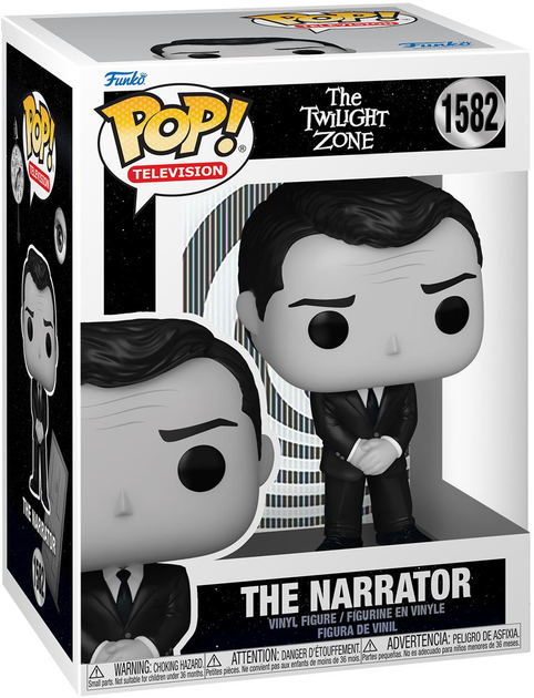 Фігурка Funko Pop Television: The Twilight Zone - The Narrator 9 см (889698801980) - зображення 1