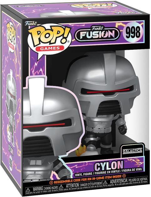 Figurka Funko Pop Games: Funko Fusion Battlestar Galactica - Cylon 9 cm (889698830683) - obraz 1