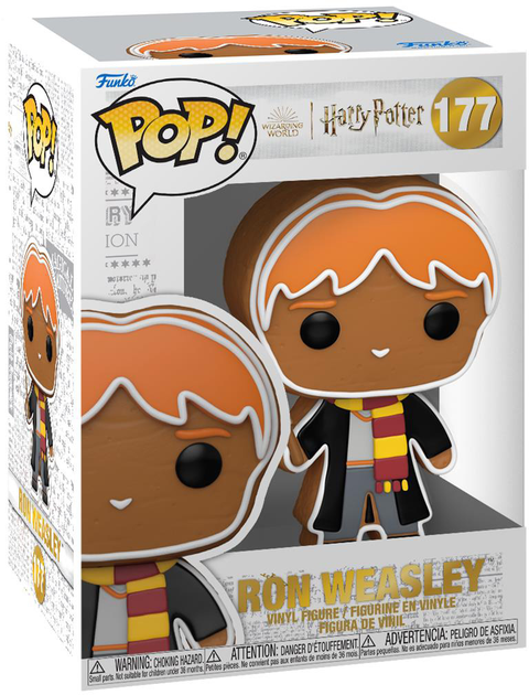 Figurka Funko Pop Harry Potter - Ron Weasley Ginerbread 9 cm (889698800204) - obraz 1