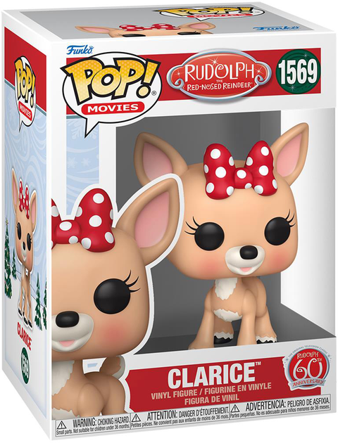 Figurka Funko Pop Movies: Rudolph The Red-Nosed Reindeer - Clarice 9 cm (889698810401) - obraz 1