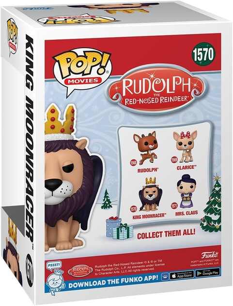 Figurka Funko Pop Movies: Rudolph The Red-Nosed Reindeer - King Moonracer 9 cm (889698810418) - obraz 3