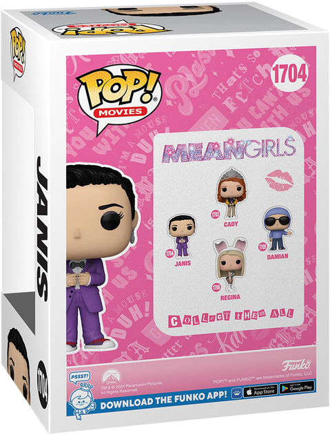 Фігурка Funko Pop Movies: Mean Girls 20th Anniversary - Дженіс 9 см (889698800242) - зображення 3