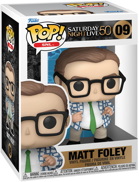 Фігурка Funko Pop SNL: Saturday Night Live 50th Anniversary - Метт Фолі 9 см (889698800631) - зображення 1