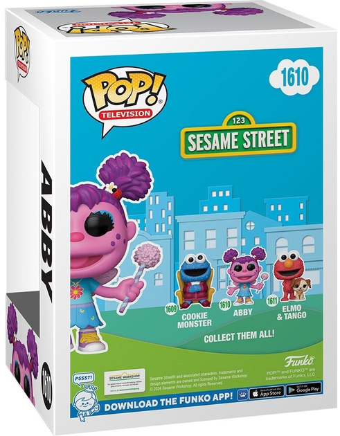Figurka Funko Pop Television: Sesame Street - Abby (889698801409) - obraz 3