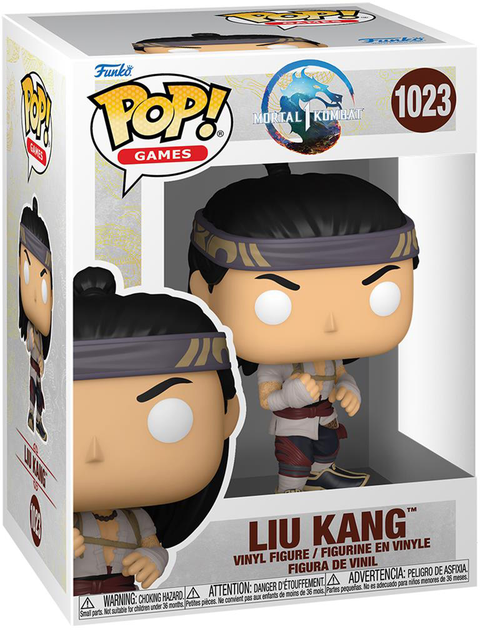 Figurka Funko Pop Games: Mortal Kombat - Liu Kang God of Fire 9 cm (889698802765) - obraz 1