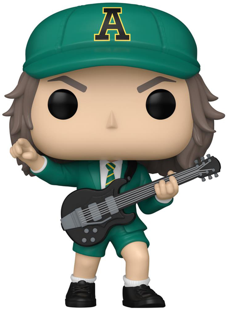 Figurka Funko Pop Rocks: AC/DC - Angus Young Green 9 cm (889698798044) - obraz 2