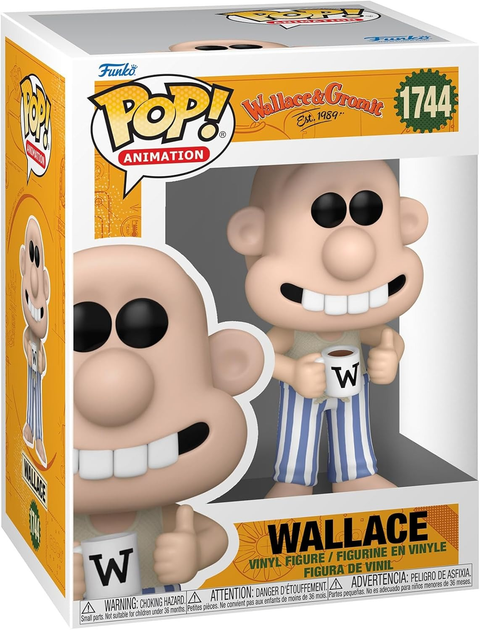 Figurka Funko Pop Animation: Wallace & Gromit - Wallace in Pajamas 9 cm (889698797801) - obraz 1