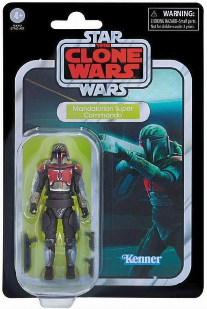 Фігурка Hasbro Fans Star Wars The Vintage Collection: The Clone Wars - Mandalorian Super Commando 4 см (5010994152093) - зображення 1