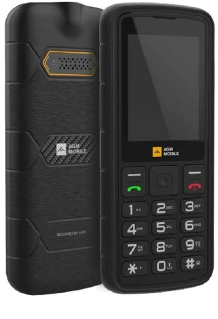 Telefon komórkowy AGM M9 LTE Black (AGM_M9_EU001B) - obraz 1