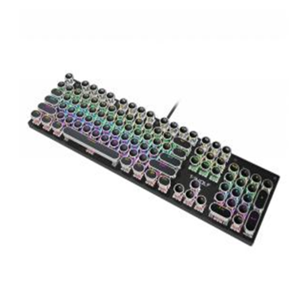 Проводная игровая клавиатура TWolf T75 punk LED Blue Switch, Black - изображение 1
