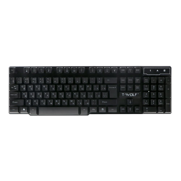 Механическая игровая клавиатура TWolf T20 104 кнопки, Black - изображение 2